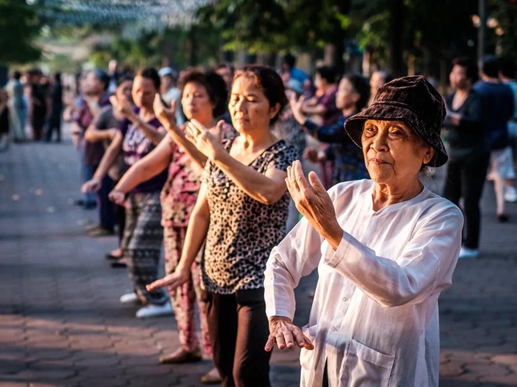 Join the locals at Hoan Kiem Lake